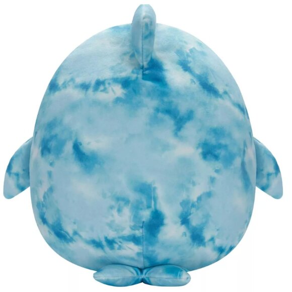 Squishmallows Original - Rare - Danika the Blue Crinkle Tie-Dye Dolphin 12 Inch - Picture 3 of 3